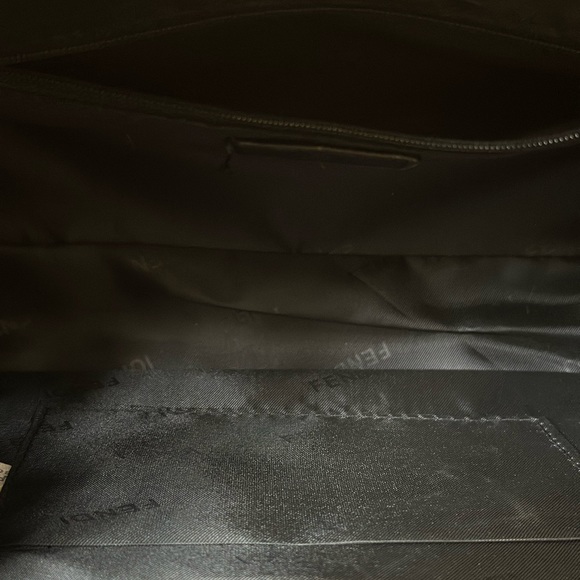 Fendi Roma Casual Style A4 2WAY Leather Logo Tote with Barcode - Picture 11 of 11